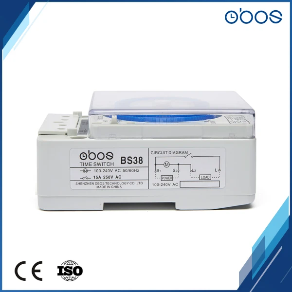 2 pcs free shipping 220V din rail timer mechanical with 96 times on /off per day minimum setting unit 15 mins | Инструменты