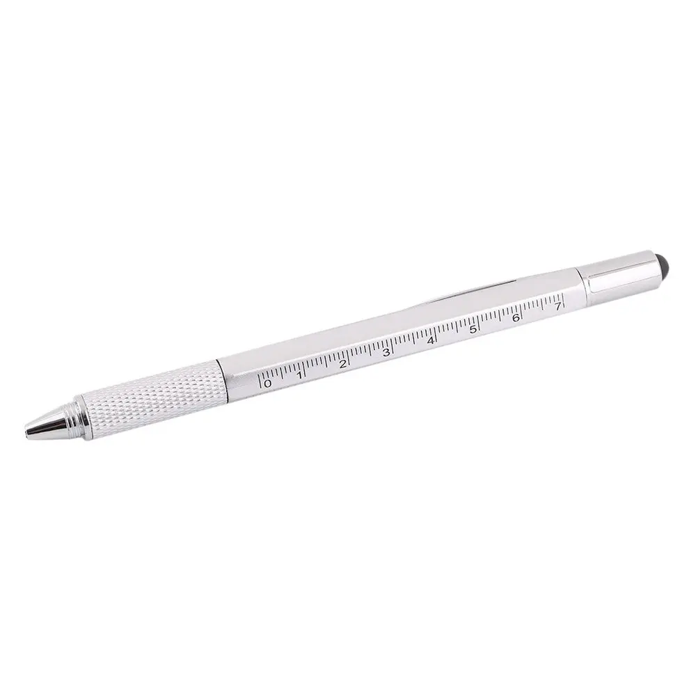 

10pcs 6 In 1 Touch Screen Stylus Combine Ruler Ballpoint Pen Screwdriver Stylus Mobile Phone Stylus Accessories