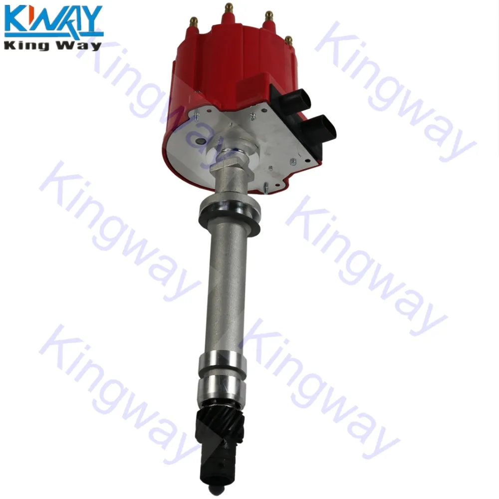 Бесплатная доставка распределитель зажигания King Way Red Cap HEI 1103952 для 87 95 Chevrolet Pontiac GMC