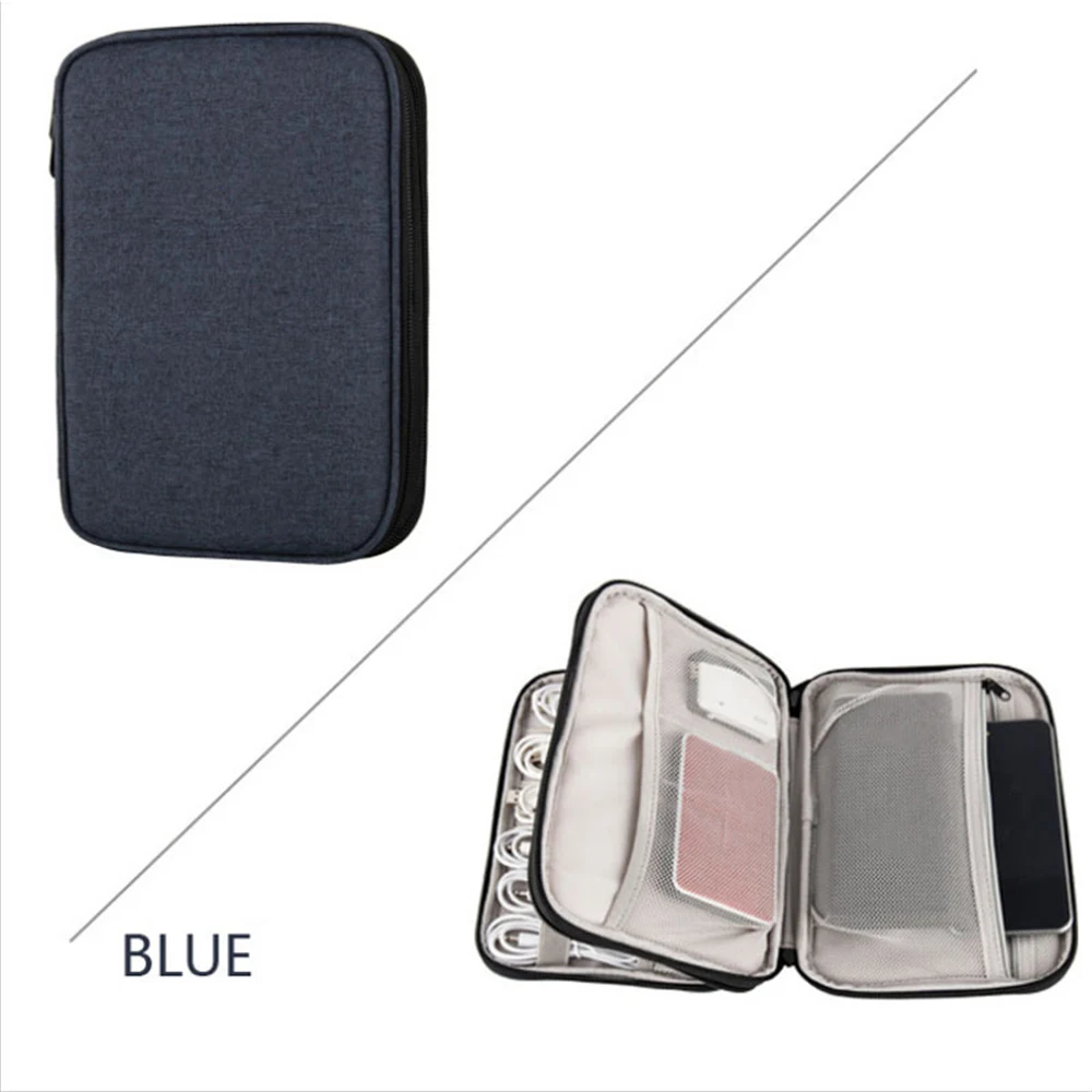 New Drive Organizer Bag Electronic Accessories Cable USB Digital Storage Desktop Multi function Portable Headphone storage bag