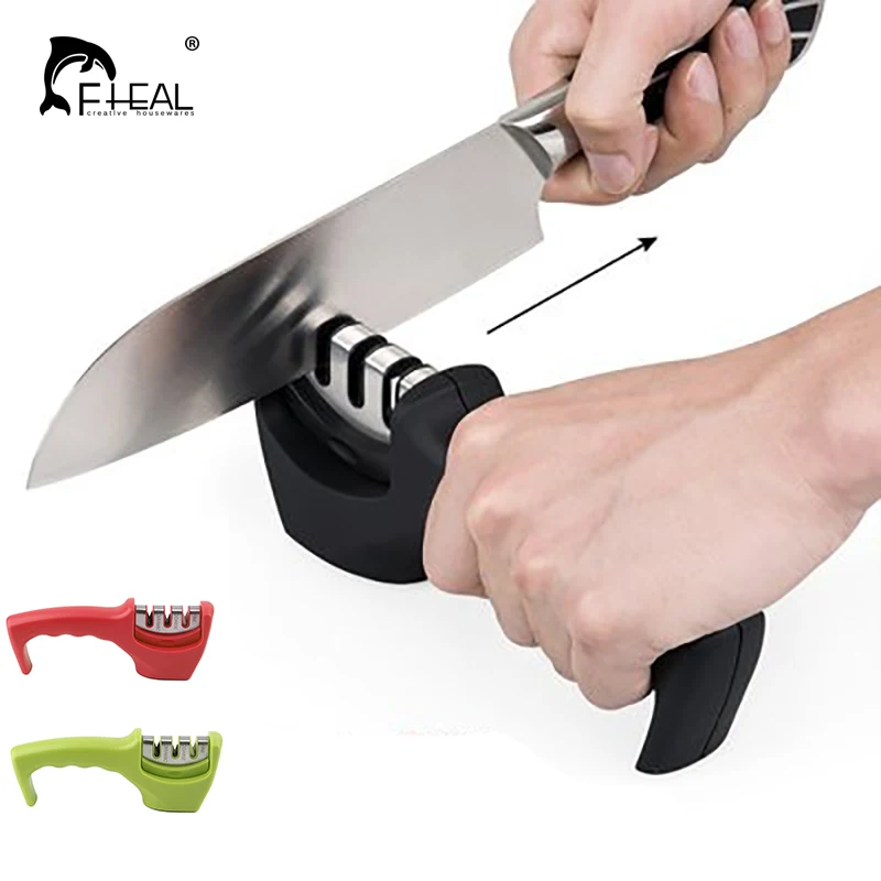 FHEAL Professional Knife Sharpener Ceramic Knife Sharpening Stone