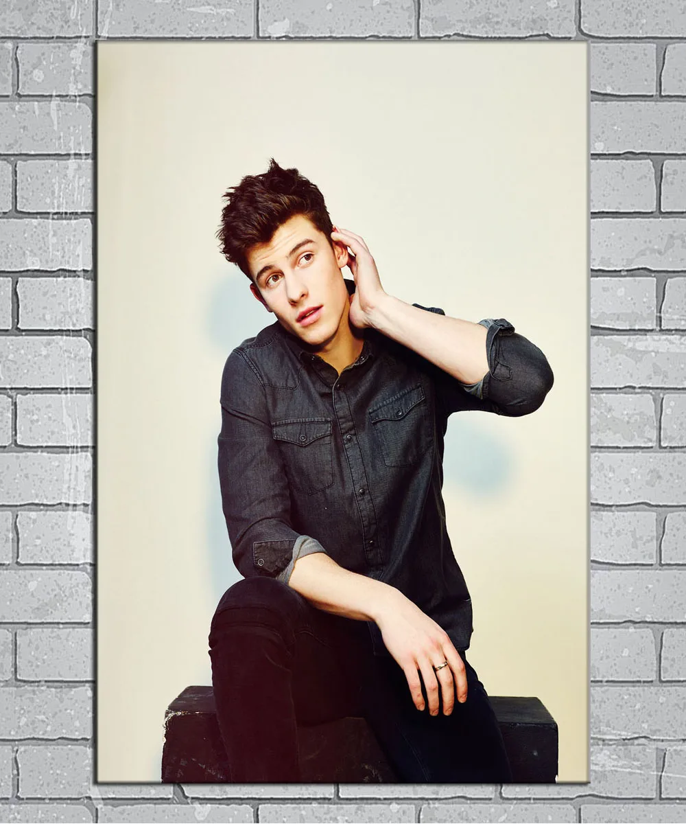 Shawn Mendes Light Canvas Custom Poster 24x36 27x40 inch Home Decor