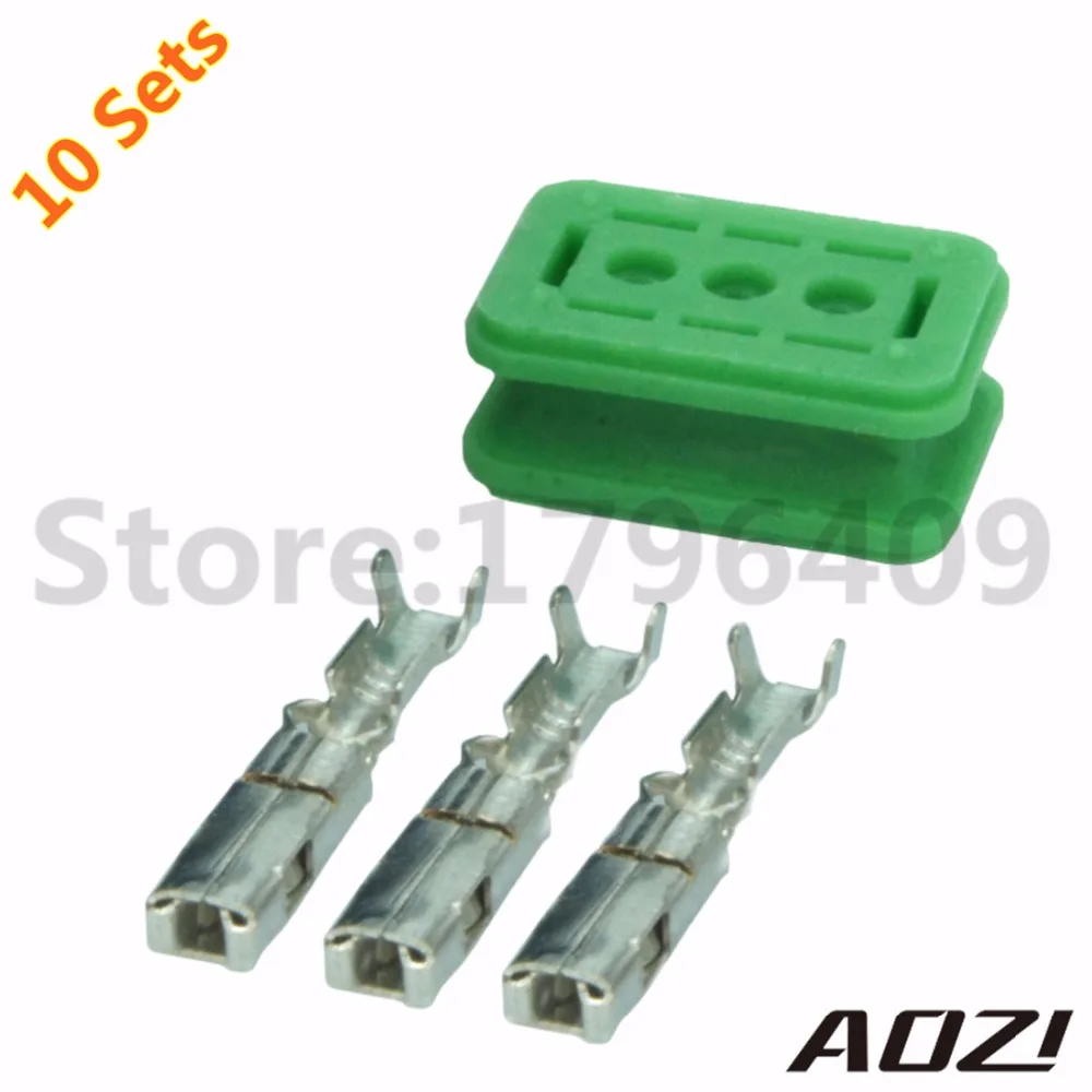 10 Sets Number 211PC032S0049 Auto Wire Harness Connectors 3Pins Female Plastic Connector And Terminal-in Connectors from Lights & Lighting on Aliexpress.com ...