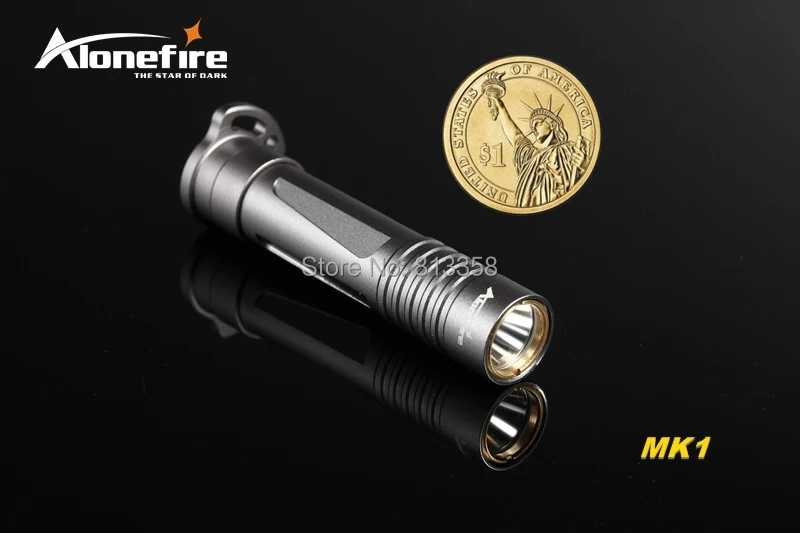 AloneFire эльфы MK1 CREE XP-G R2 светодиодный Легкий Мини светодиодный фонарик брелок-фонарик