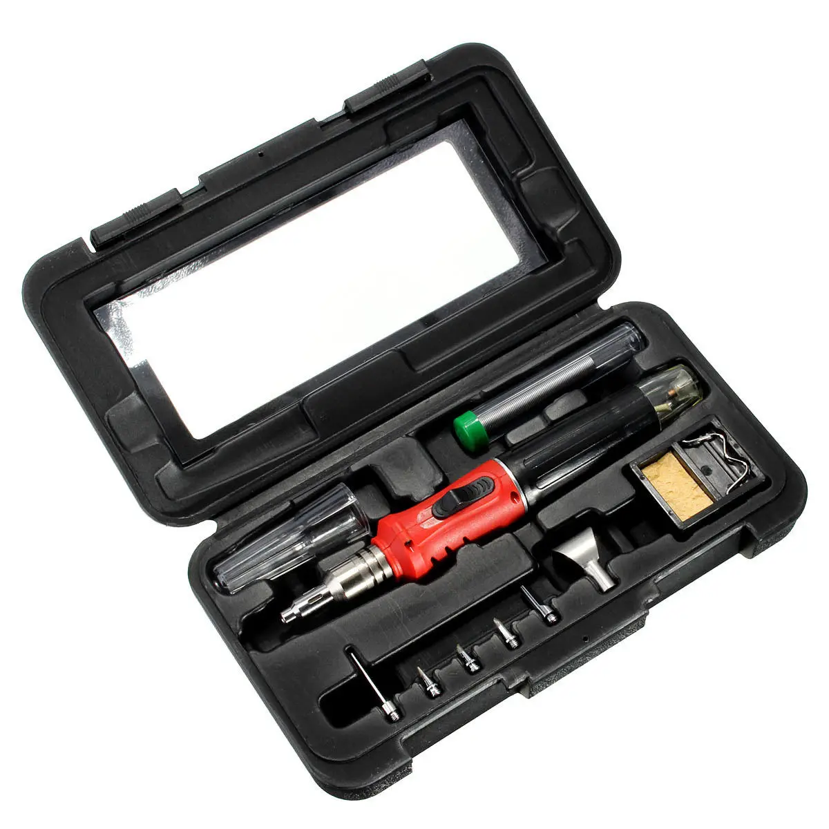 

New Pro Automatic Electronic Ignition Butane Gas Soldering Iron Set Welding Kit