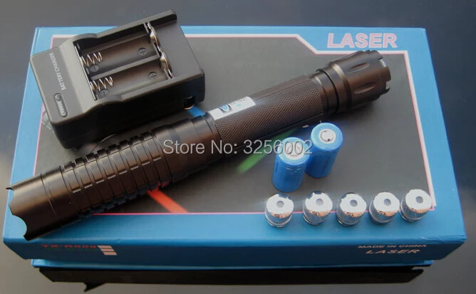 

Super Powerful! 100000m 100w 450nm Blue laser pointer Flashlight Burning match/balloon/dry wood/cigarettes Lazer Torch+Gift Box