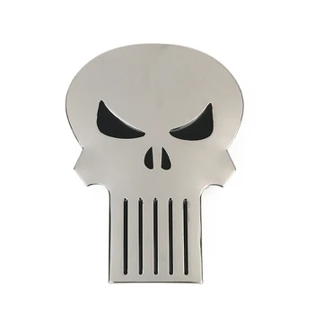 

Silver Punisher-1 Belt Buckle