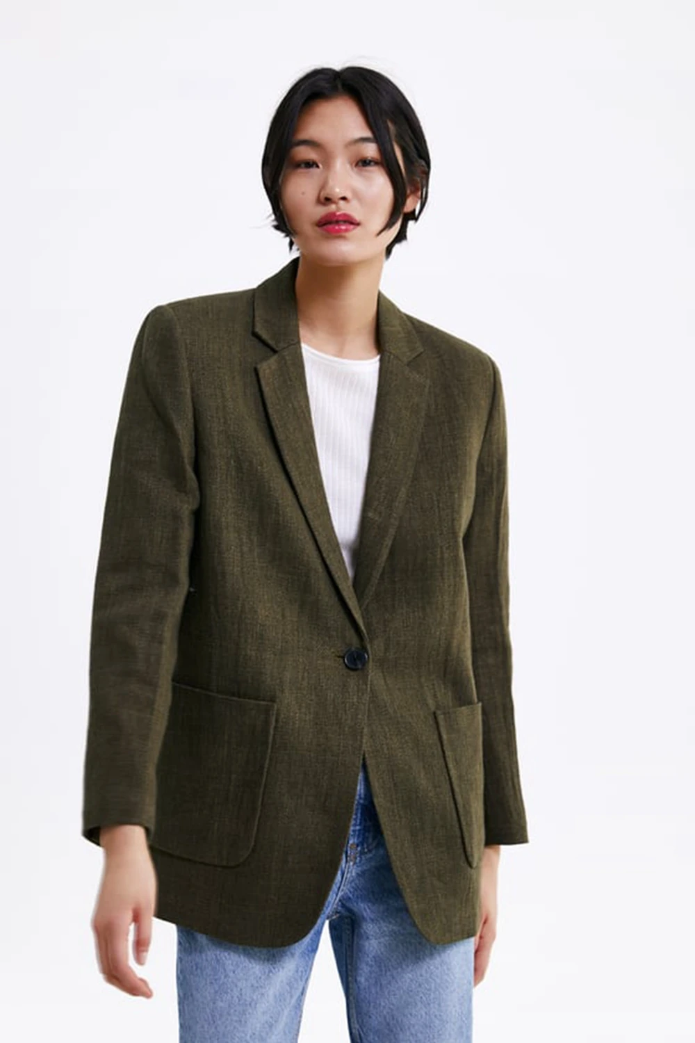 Новые осенние 2019 женские деловые повседневные весенне-осенние женские блейзеры куртки на одной пуговице винтажное женское офисное пальто
