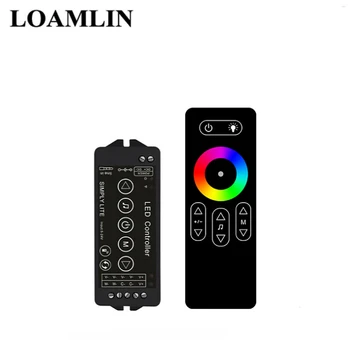 

Wireless Low Voltage RGB Light With Controller 2.4G Ultra-thin Lithium Battery Remote Control LED Music Controller Full Touch