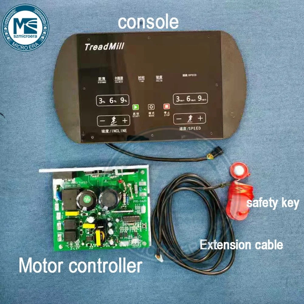 Universal Treadmill motor controller top console diplay control board+