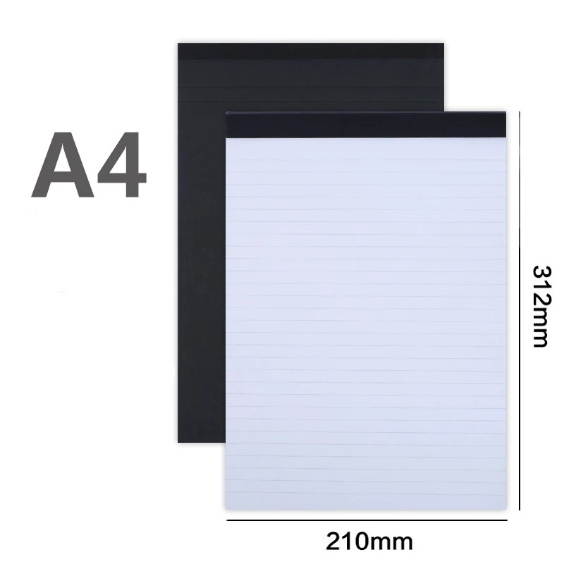 

A4,A5,B5 Narrow Ruled Writing Pad Tablet Memo Pad Easel Pad Handbook Hand-painted , 80 pages