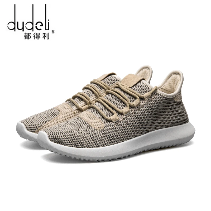 

DUDELI Breathable Mesh Running Shoes For Man Lightweight Summer Outdoor Sports Shoes Comfortable baskets homme chaussure sport