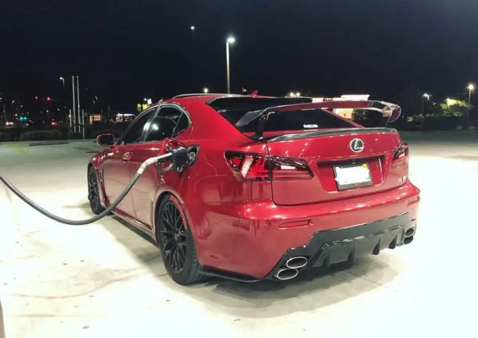 SARD Style Carbon Fiber Rear Spoiler Wing For Lexus IS250 IS350 Lexus