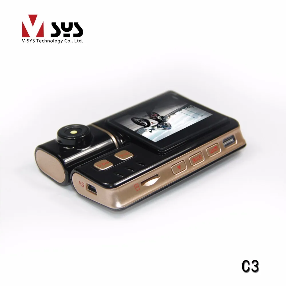 

Motorcycle Bike Camera DVR Mini Sport DV with dual waterproof lens