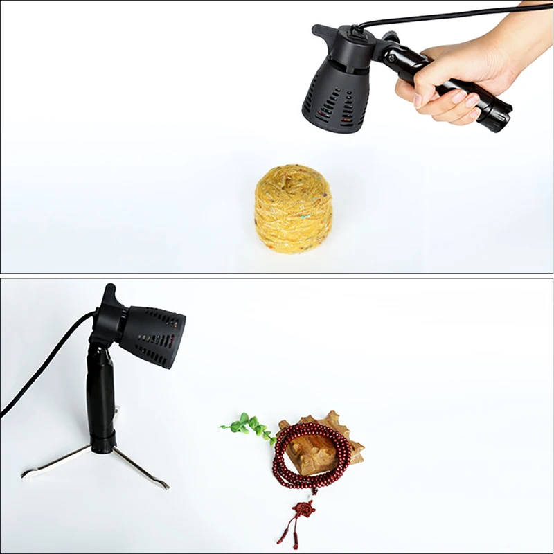 

2pcs 3800K or 5500K Small Spot Light 45W LED Photography Studio Light Lamp for Softbox Tent Phone Camera with Tripod Stand