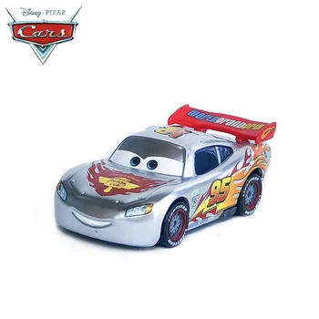 

Disney Pixar Cars Diecast Rare Silver McQueen Diecast Cars Disney Car Toy Great Collection Kids's Best Festival Gift