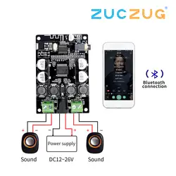 VHM-307 TDA7492P Bluetooth приемник усилитель аудио доска 25 Вт * 2 колонки Модифицированная музыка мини усилители Diy двухканальный