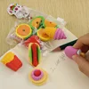 1 Lot Novelty Big Fruit Cuisine Shape Eraser Rubber Eraser Primary School Student Prizes Promotional Gift Stationery ► Photo 2/6