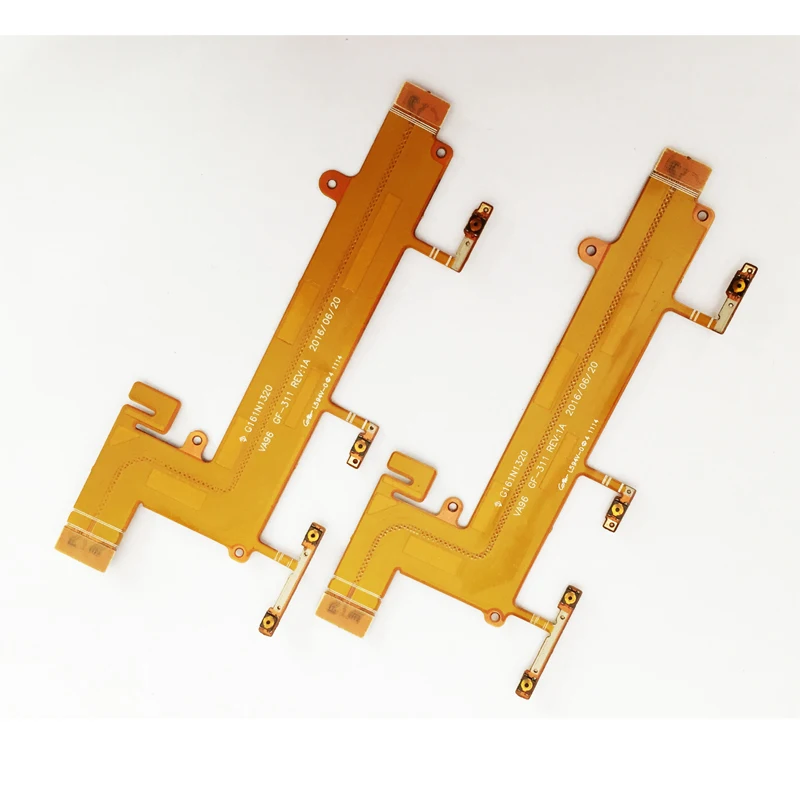 

New Replacement Power On/Off Switch Key + Volume Up/Down Side Button Flex Cable For Nokia Lumia 1320