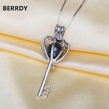 

Nice Quality Cute Key Style Pearl Pendant Mountings, Pendant Findings, Pendant Settings Jewelry Parts Fittings Women Accessories