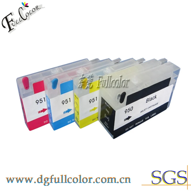 

Free shipping Officejet Pro 8100 / 6100 / 8600 Refillable Ink Cartridge 950 / 951