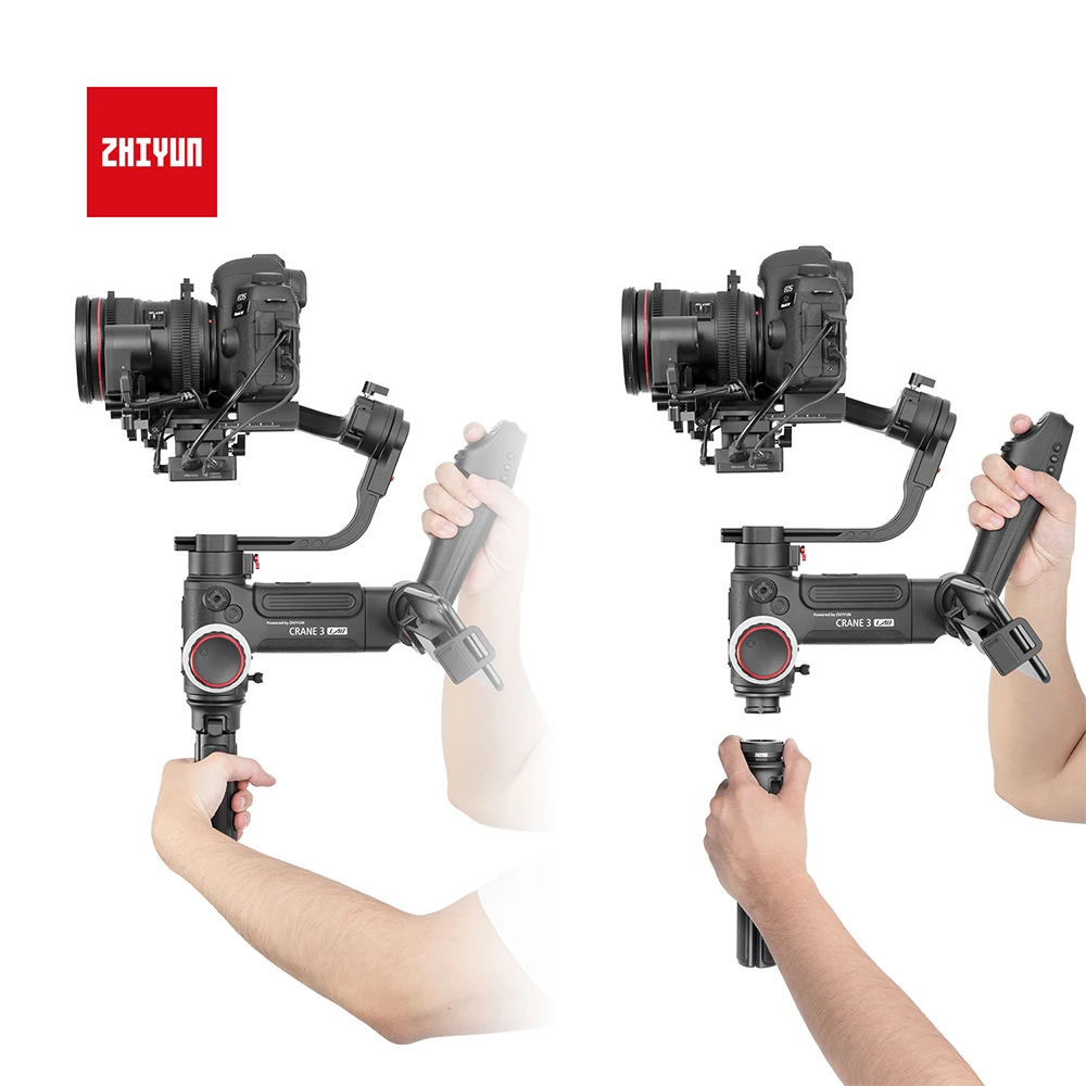 Zhiyun Crane 3 лабораторное оборудование комплект для Mastor w MAX LITE следящий фокус рюкзак сумка монопод держатель штатива Быстрая настройка ремня