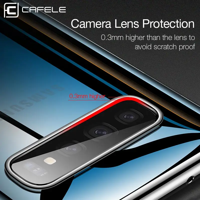 CAFELE Plating Case for Samsung Galaxy S10 Plus Soft TPU Cover for Samsung Galaxy S10Plus Ultra Thin Smooth Case
