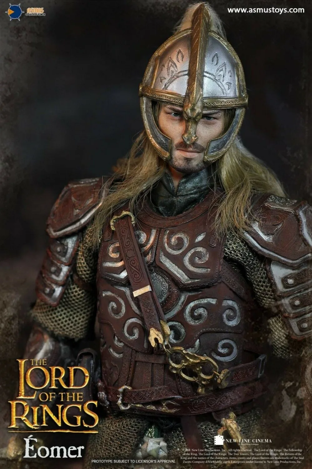 Игрушки Асмус LOTR011 в Властелин колец SIRIES Eomer 1/6 рисунок