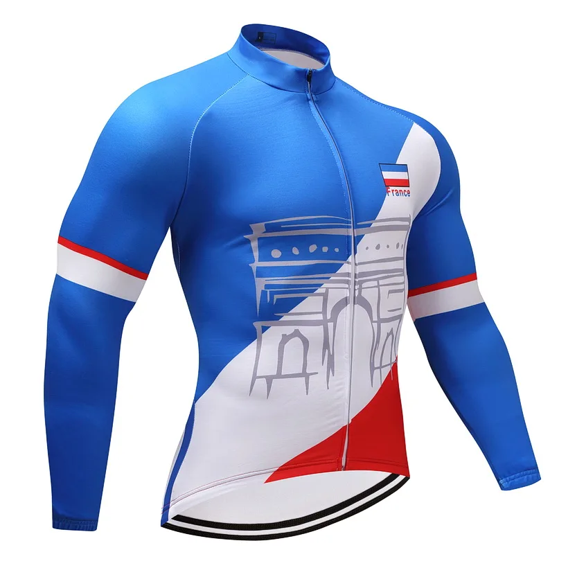 Зима 2019 профессиональная велосипедная куртка Tour France ветрозащитная одежда для