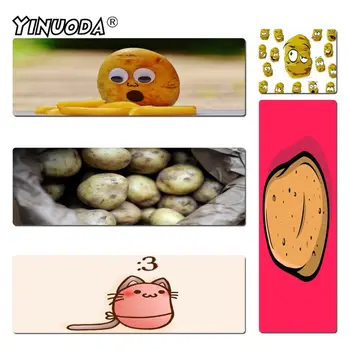 

Yinuoda Potato Fries Unique Desktop Pad Game Mousepad Size 30x60cm and 40x90cm Gaming Mousepads