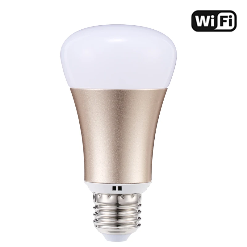 5W font b Smart b font 2 4G WiFi Controlled Wireless LED Bulb E27 RGBW Magic