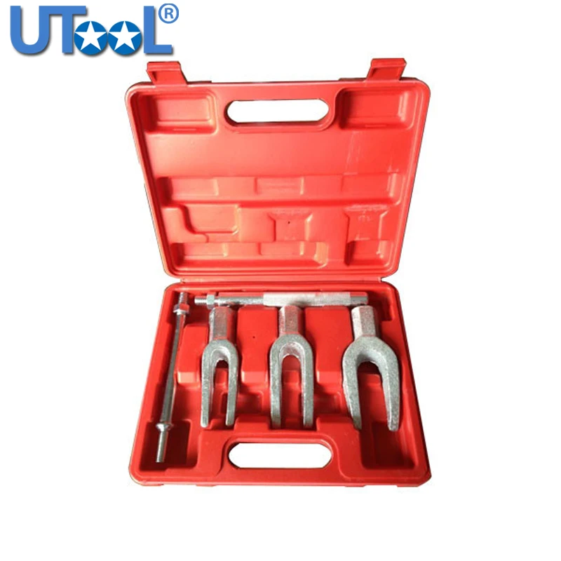 Tie Rod Ball Joint Seperator Remover Puller Set Pickle Fork Tool Set 5pc 5pcs ball joint separator arm puller remover ball extractor puller ball joint separator tie rod remover car repair tool