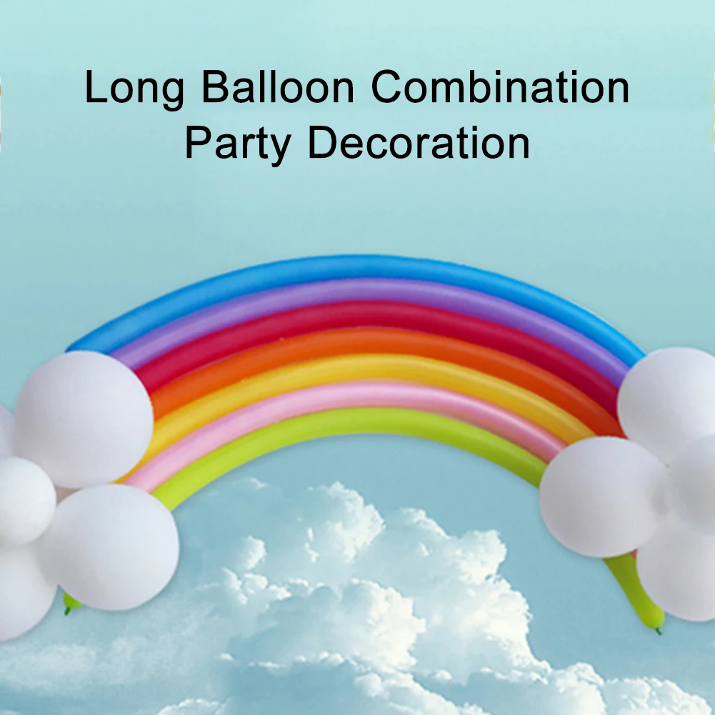100 шт. 130 см Magic комбинации воздушный шар, школа детский день Рождество Свадебные Длинные Волшебные шары, праздничные украшения