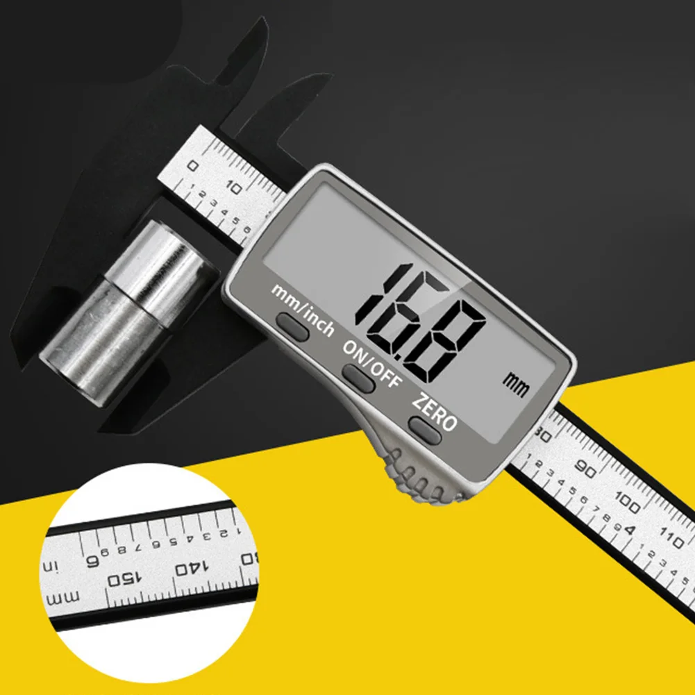 

Micrometer Large Screen Measuring Tool Scales Handheld Tester Display ABS Digital Caliper Portable Electronic Practical Vernier
