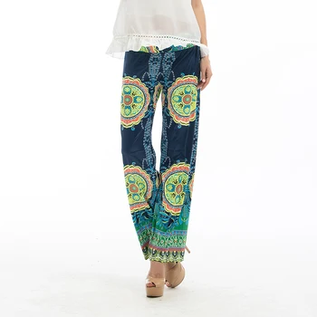 

2017 New Summer Pants Women Clothing Sexy Fashion Loose Stretch High Waist Wide Leg Pants Beachwear Long Palazzo Trousers