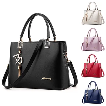 

Maison Fabre Fashion Women PU Leather Interior Zipper Pocket Crossbody Bag big capacity Casual Tote Messenger Hangbag dropship