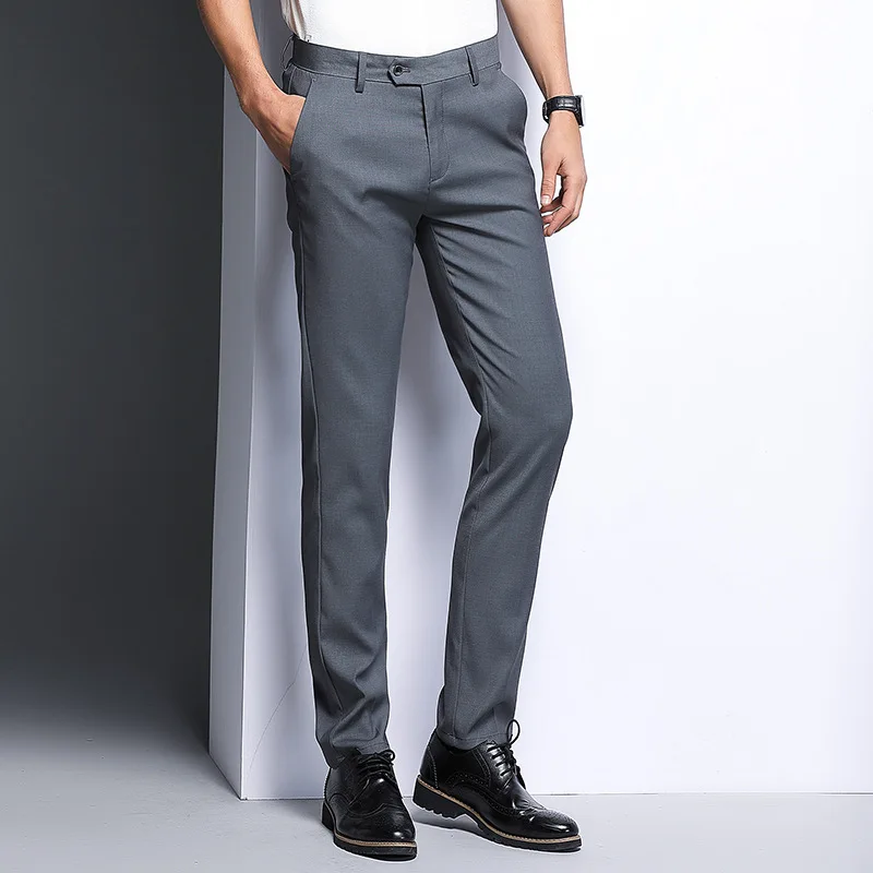 Mrmt 2022 Brand New Men's Trousers Straight Slim For Male Fashion ...