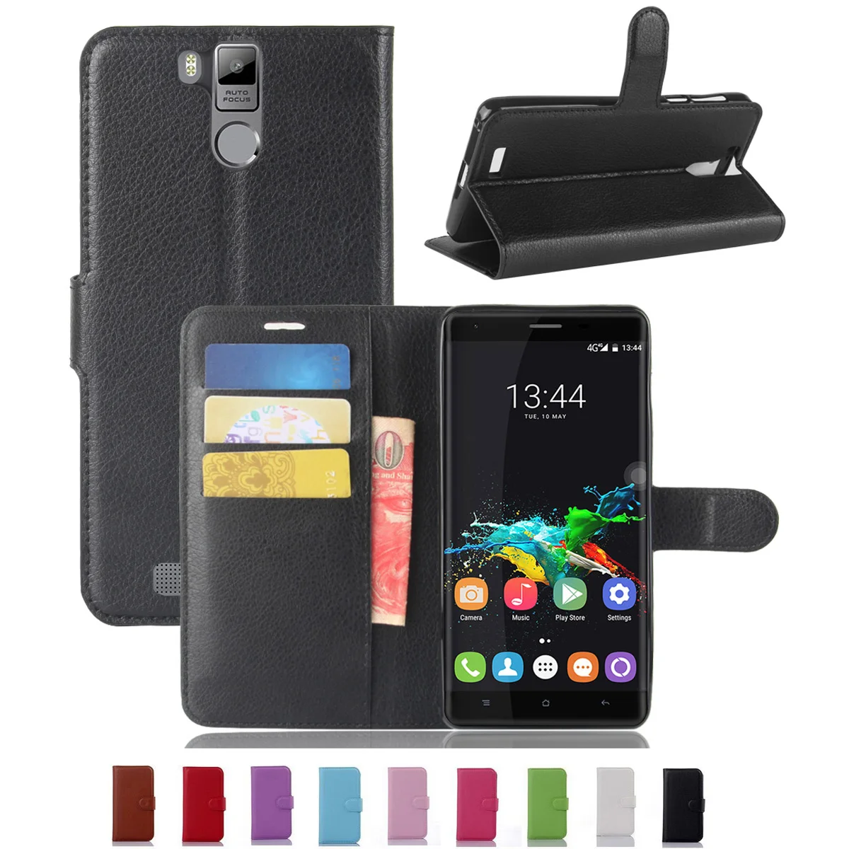 Супер искусственная кожа Coque Carcasa для Oukitel K6000 Pro (K6000 pro) флип чехол из натуральной