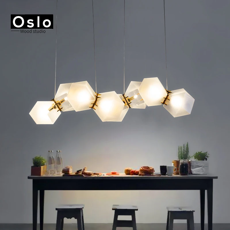 Oslo wood Post Современная подвеска в виде совы из матового стекла светодиодный
