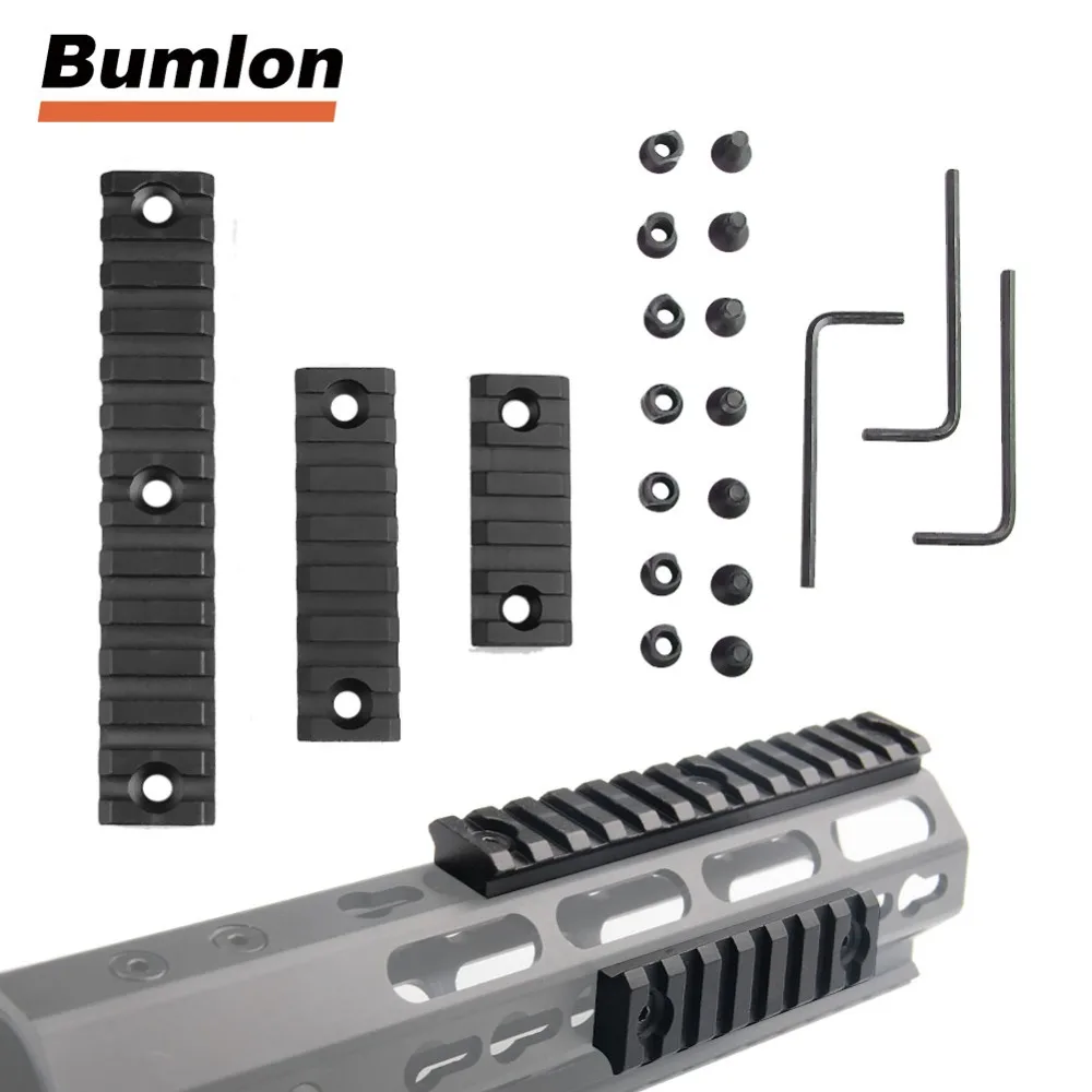 slot Keymod Scope Mount Aluminum3 Sizes Picatinny Weaver Rail for