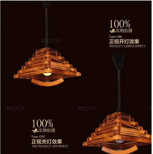 Деревянная лампа-Маджонг, китайский стиль, подъемная лампа, деревянный подвесной светильник из цельного дерева, антикварная лампа