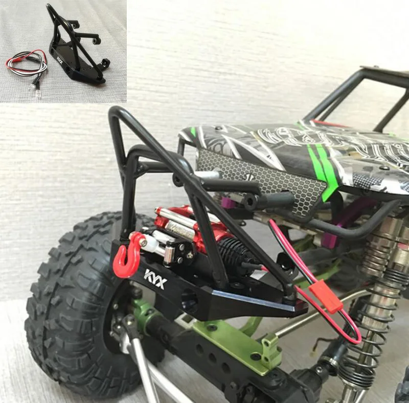 Metal Stinger Front Bumper Crash Bar Bumper Bar With 5mm Lights Wire