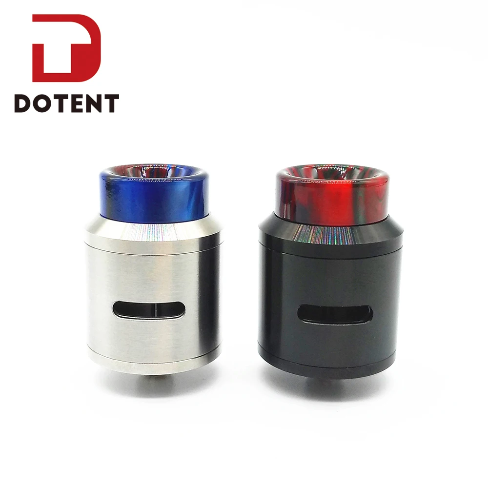 DOTENT 24mm Drop RDA Rebuildable Dripping Atomizer 510 Electronic Cigarette 810 Drip Tip Wide Bore Vaporizer Tank for Vape DOTENT 24mm Drop RDA Rebuildable Dripping Atomizer 510 Electronic Cigarette 810 Drip Tip Wide Bore Vaporizer Tank for Vape