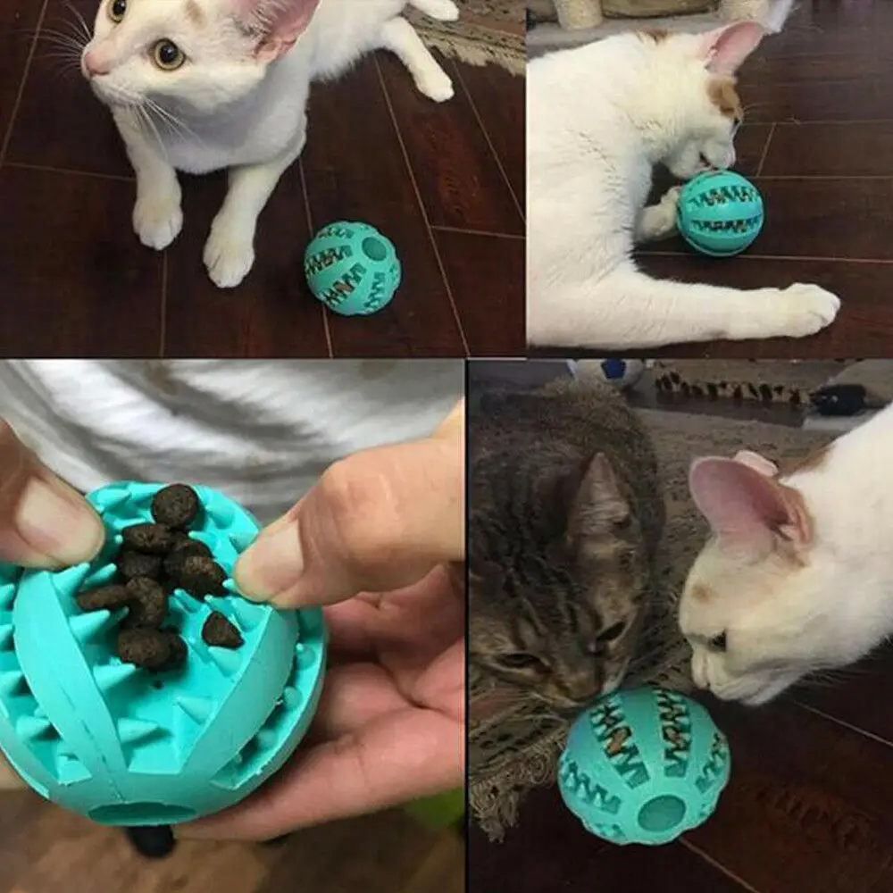 Pet игрушка мягкая собака игрушка смешная Интерактивная эластичный шар собака жевательная игрушка для собаки чистка зубов шар пищи экстра-из твердой резины мяч