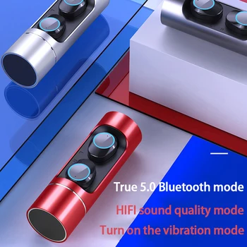

Bluetooth 5.0 Earphones Wireless Earbuds Earphones Waterproof Headset with Charging Box for Xiaomi Earphone for Meizu Huawei