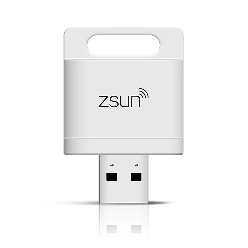 Zsun беспроводной wi fi usb считыватель смарт карт WLAN новое поступление мобильный