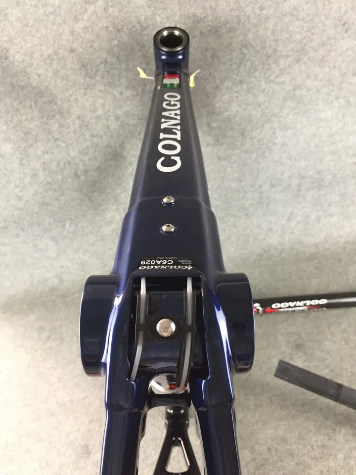 Темно синяя углеродная дорожная рама Colnago C60 подходит для di2 Механическая