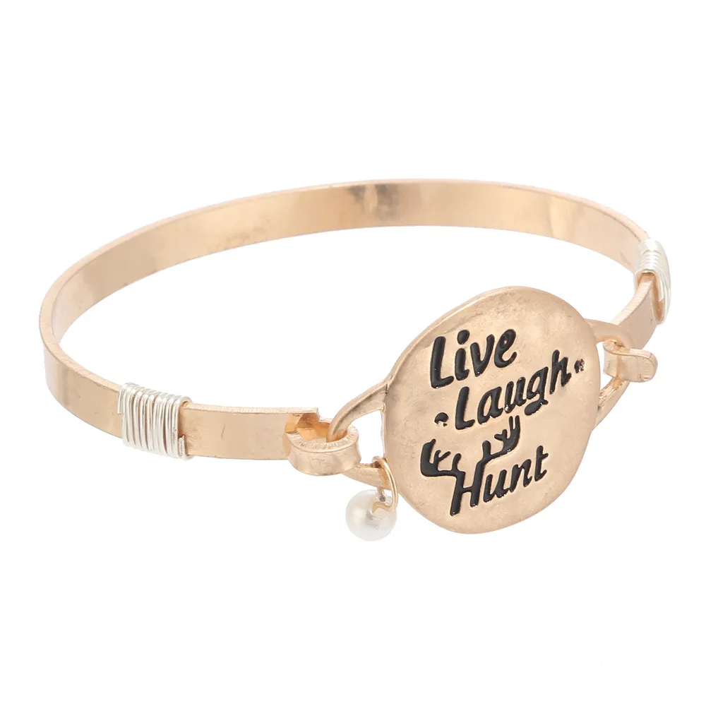 203036-8 LIVE LAUGH HUNT BANGL