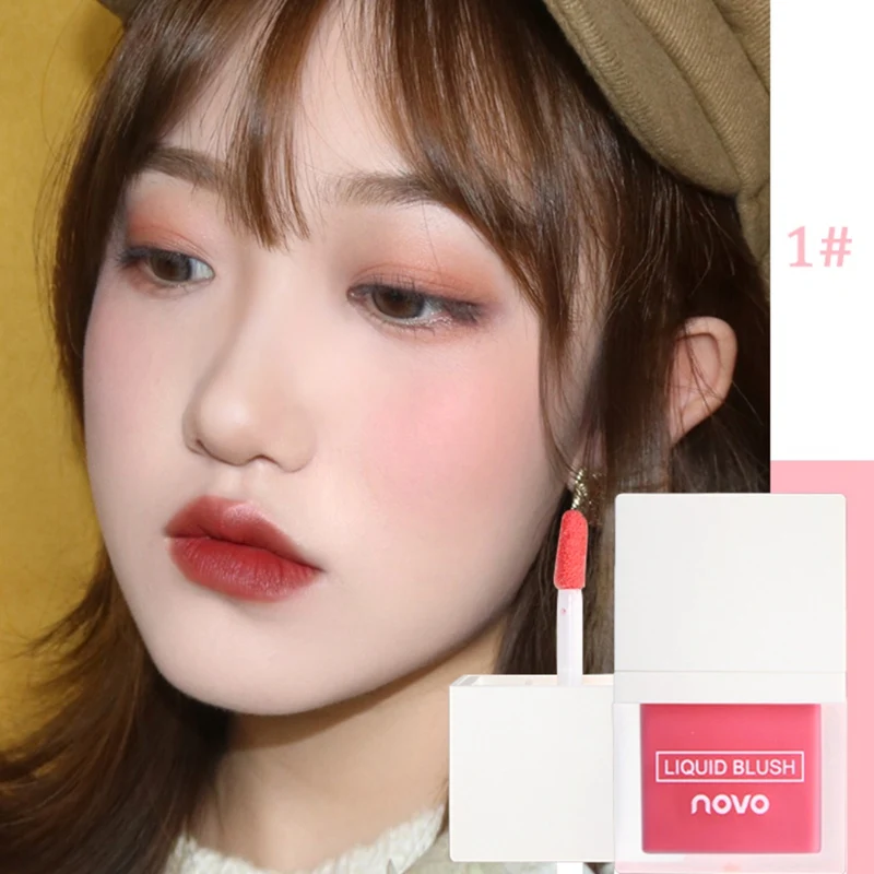 2019 1PC Makeup Liquid Blusher Sleek Silky Paleta De Blush Color Lasts Long 4 Color Natural Cheek Blush Face Contour Make Up 2019 1PC Makeup Liquid Blusher Sleek Silky Paleta De Blush Color Lasts Long 4 Color Natural Cheek Blush Face Contour Make Up