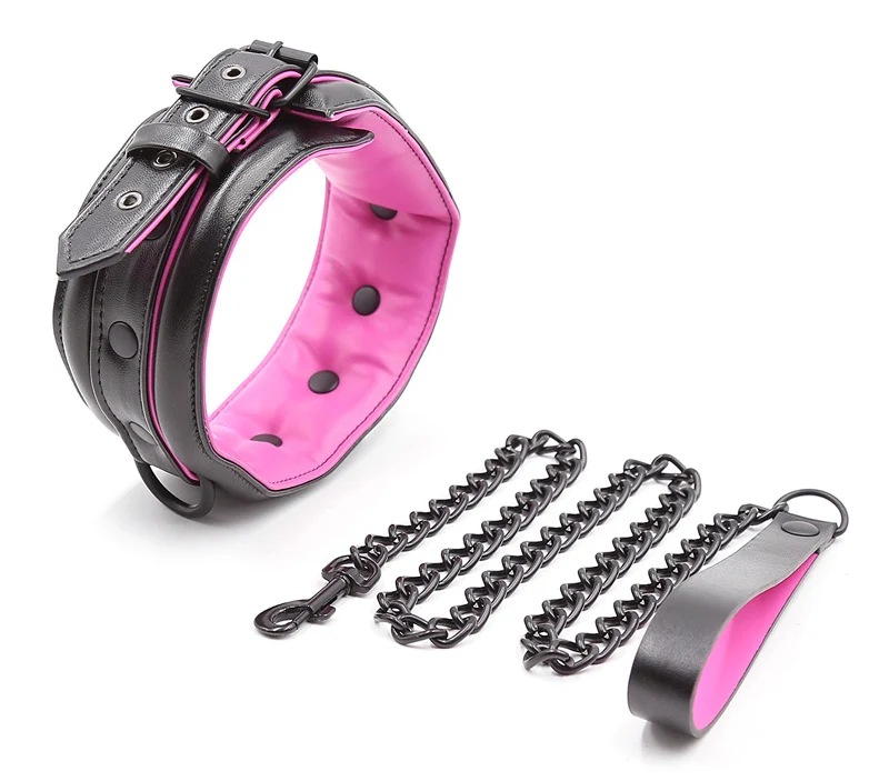 Sex Couple Leather Bdsm Bondage Set 3pcs Restraints Collars Ankle Cuff Handcuffs For Sex Bondage Set Sex Toys For Women Adults